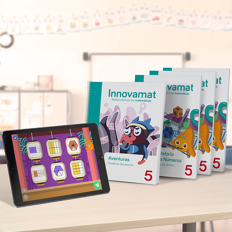 Libro Matemáticas Innovamat Pack Standard - 5º Grado (Idioma Inglés)
