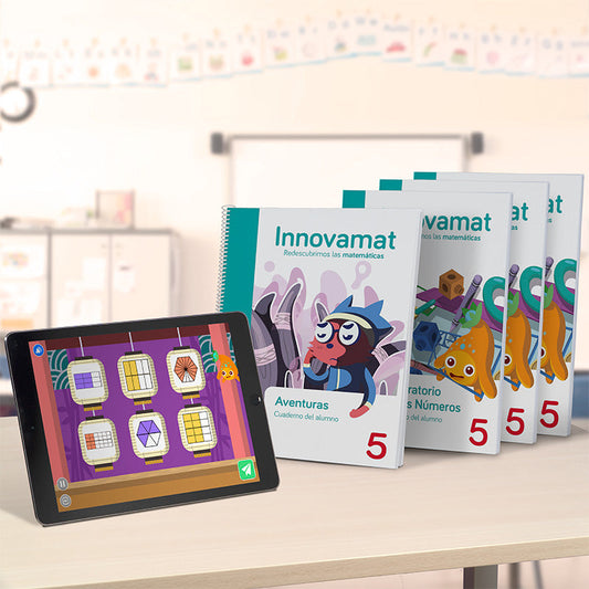 Libro Matemáticas Innovamat Enigmath - 5º Grado (Idioma Inglés)